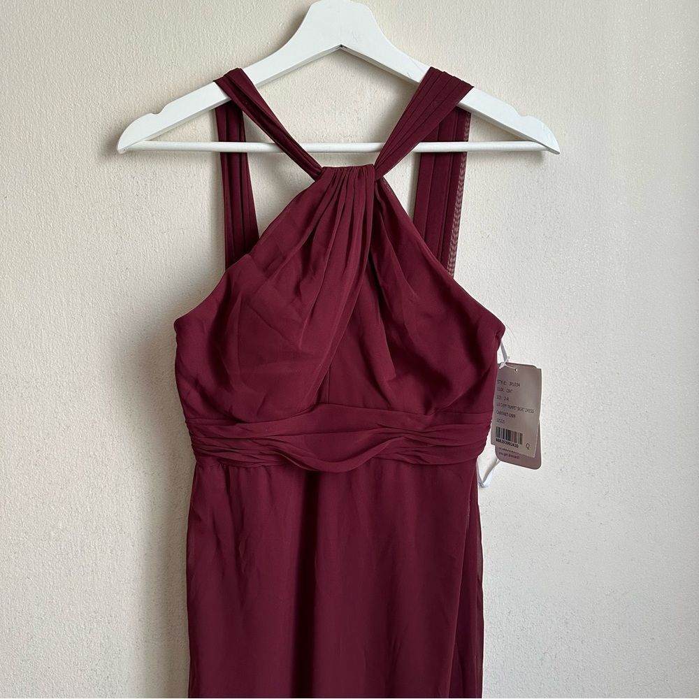 NWT Jenny Packham chiffon maxi dress jp1034 size 2R